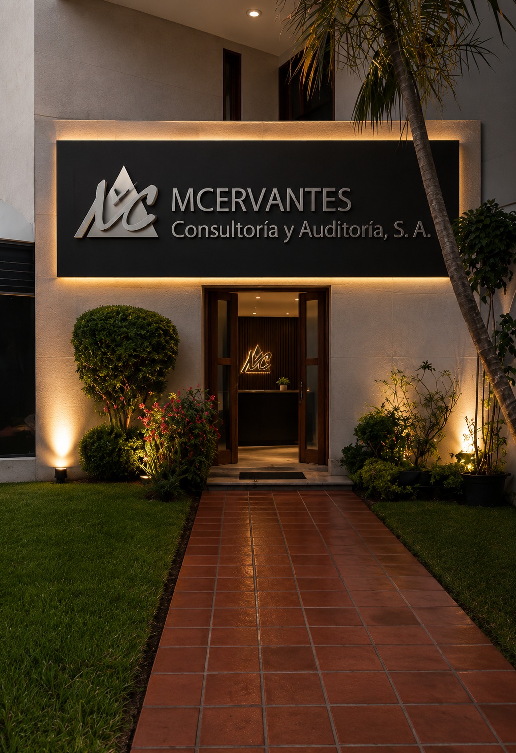 Entrance to MCervantes Consultoría y Auditoría, S. A.